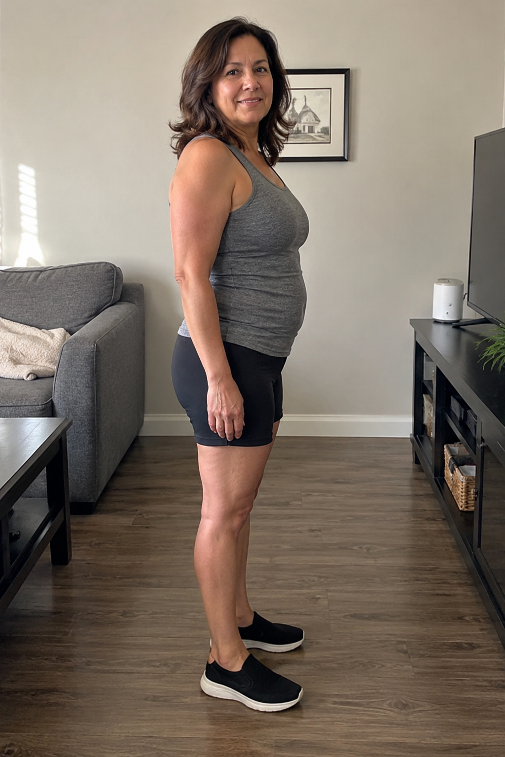 Kathy before the reset